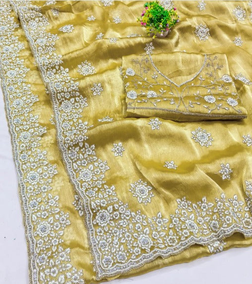 Premium Jimmy Chu Saree – BS-SHAKTI Collection by Sareer Riwaaz